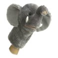 thumbnail image 1 of Aurora Interactive Hand Puppet Elephant Stuffed Animal - Storytelling Adventures - Playful Learning - Gray 10 Inches, 1 of 1