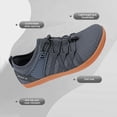 thumbnail image 3 of Zapatos casuales para mujeres hombres cómodas zapatillas de deporte de moda ligeras zapatillas de deporte de gimnasio, 3 of 9