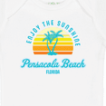 thumbnail image 4 of Inktastic Summer Enjoy the Sunshine Pensacola Beach Florida in Blue Boys or Girls Baby Bodysuit, 4 of 5