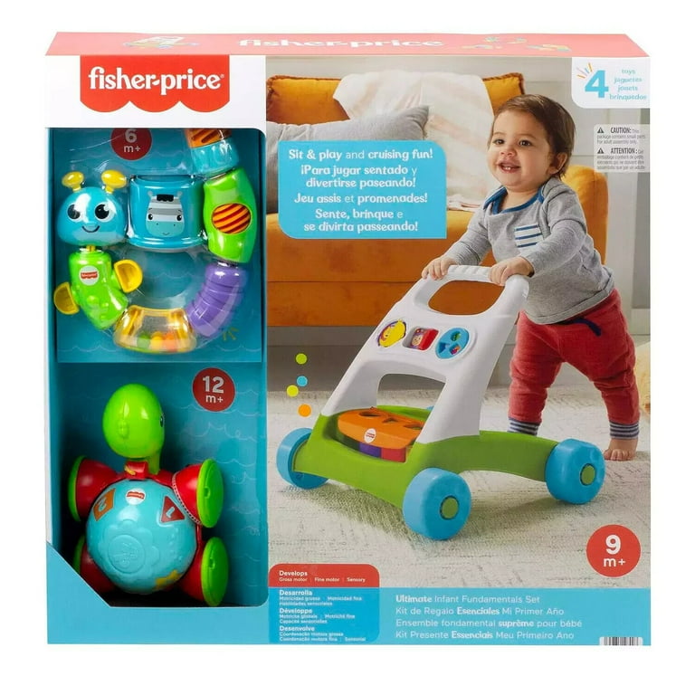 Fisher Price Ultimate Toddler Infant Fundamentals Set Sit Play Walker