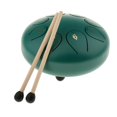 thumbnail image 2 of Tambor de lengua de acero de 6 ", tambor de mano para principiantes, adultos, gran regalo verde perfke 1 tambor de lengua de acero de 6 pulgadas, 2 of 9