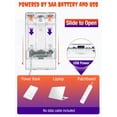 thumbnail image 6 of Halloween Fairy Lights Battery Operated, 2 Pack 16FT 50LED Orange Purple Dimmable Twinkle String Lights with Timer and 8 Modes, USB Waterproof for Bedroom Party Decor, 6 of 9