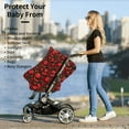 thumbnail image 5 of Haiem Tomatoes And Chili Baby Nursing Cover & Nursing Poncho - Multi Use Cover for Baby Car Seat Canopy, Stroller Cover, 360°Full Privacy Breastfeeding Coverage, 5 of 9