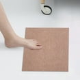 thumbnail image 4 of Byujiro Patchwork Carpet Interlocking Carpet Tiles DIY Glue-Free Floor Mats Suitable for Bathrooms, Living Rooms, and Kitchens 19.6*19.6 in, 4 of 6