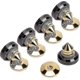 thumbnail image 1 of 4 Audio Power Amplifier Turntable Isolation Bracket Feet Conical Bottom Pad Paste Type Anti-vibration Pad With 3m Double-sided Adhesive, 1 of 4