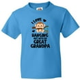 thumbnail image 3 of Inktastic Monkey I Love Hanging out with My Great Grandpa Youth T-Shirt, 3 of 5