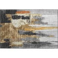 thumbnail image 2 of Addison Rugs Mayfield Premium Machine Washable Transitional Abstract Black Rectangle Rug, 1'8" x 2'6", 2 of 6
