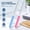 Blue Pink, variant on 2 Pcs Letter Openers, Lightweight Stainless Steel Envelope Slitter, Blue and Black Mail Opener for Office and Home Supplies, 7.5 Inch