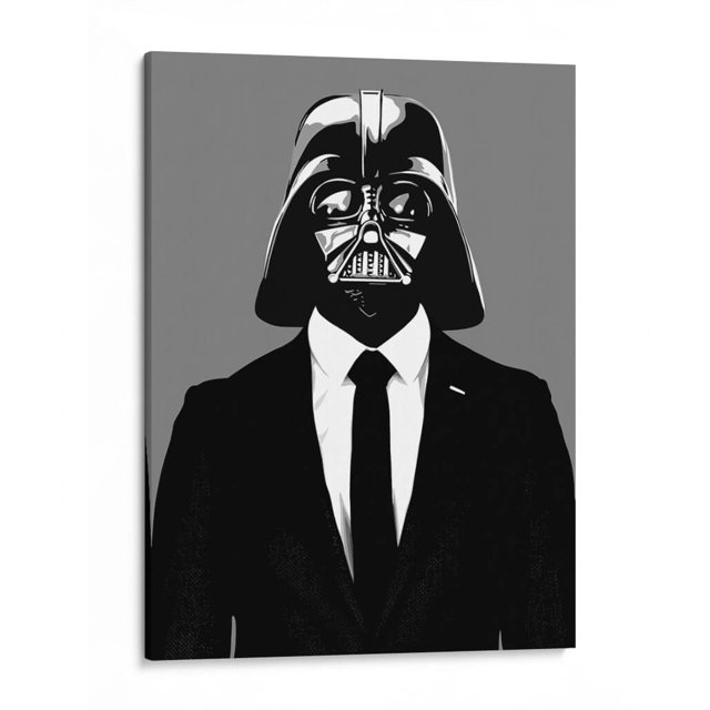 Cuadro decorativo - Vader Suit, David Aste 60x80 Canvas Lab Humor, Ilustraciones, Niños, Películas, Películas Famosas, Star Wars