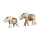 thumbnail image 1 of Colección de obras de arte de estatuillas y estatuas de elefantes creativos, esculturas decorativas de animales Pareja, 1 of 9