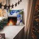 thumbnail image 5 of Funda de cojín de poliéster, decoración navideña, vacaciones, Navidad, Feliz Navidad, árbol de Navidad, estampado de terciopelo, decoración del hogar, funda de cojín para sofá, decoraciones de Hallowe, 5 of 6