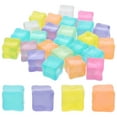 thumbnail image 4 of HOMEMAXS  25 Pcs Luminous Ice Cubes Shape Reusable Small Illuminated Blocks, 4 of 8
