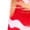 Vivid Red White Wave, variant on Catherines Women's Plus Size Scallop-Detail Knit Sweater