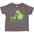 thumbnail image 3 of Inktastic Dinosaur Little Brother Green Boys Toddler T-Shirt, 3 of 5
