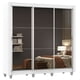 thumbnail image 2 of Ropero Closet Madesa Mônaco 3 Puertas 3 con Espejos con Pies, 2 of 5