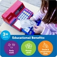 thumbnail image 6 of Learning Resources Pretend & Play Calculator Cash Register, Gift for Kids, Ages 3 +, 6 of 8