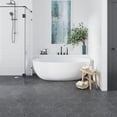 thumbnail image 3 of Apollo Tile 25 pack 8.1-in W x 9.25-in L Nero Hexagonal Matte Porcelain Wall and Floor Tile (9.93 Sq ft/case), 3 of 4