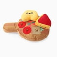 thumbnail image 1 of Hugsmart Cheese Board Dog Plush Toy, 1 of 6