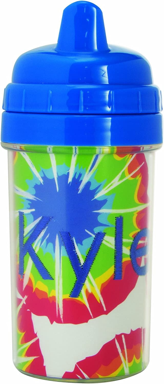 Thermo-Temp 10 oz. Personalized Toddler Sippy Cups in Blue - Pack of 24