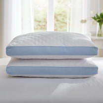 BrylaneHome Gusseted Density Pillow 2-Pack