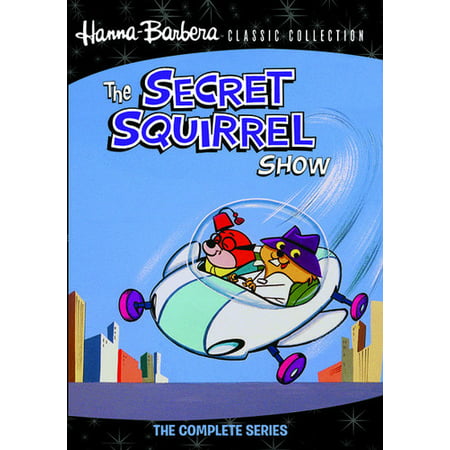 The Secret Squirrel Show: The Complete Series (Top 10 Best Hanna Barbera Cartoons)