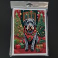 thumbnail image 3 of German Wirehaired Pointer Christmas Greeting Cards Pack of 8 7 in x 5 in, 3 of 3