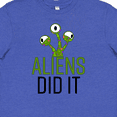 thumbnail image 4 of Inktastic Aliens DId It Youth T-Shirt, 4 of 5