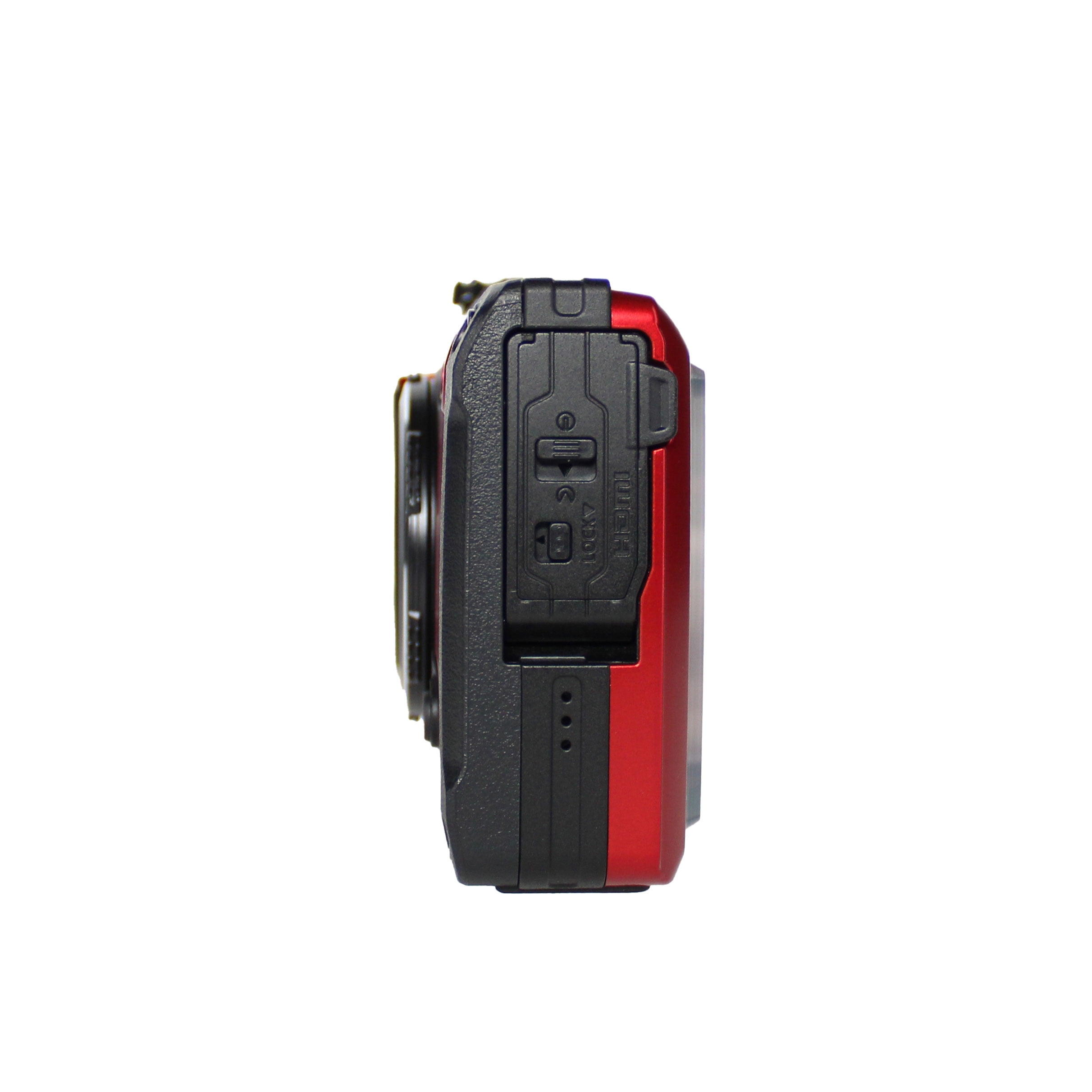 OM SYSTEM Olympus Tough TG-7 Underwater Camera | Red | 12 MP | 4x Optical Zoom Lens | SD Memory Card Compatible | New with 50-Piece Accessory Kit
