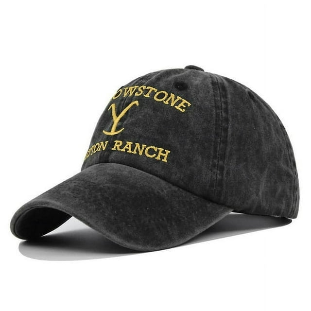 Yellowstone Casquette de baseball dutton ranch Brodée Ajustable