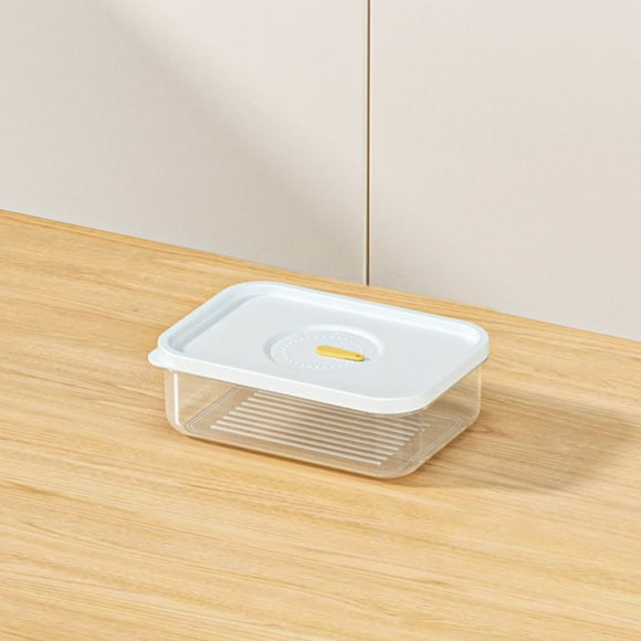 Lloopyting 1X Refrigerator Fresh Storage Box Clearance! Refrigerator Fresh Storage Box Small Short 370Ml Lettuce Keeper For Refrigerator,Kitchen Decor,Kitchen Essentials,Kitchen Gadgets
