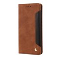 thumbnail image 2 of Feishell for Samsung Galaxy A14 5G 6.6 inch Wallet Case,Shockproof Ultra Thin Premium PU Leather Magnetic Closure Card Slots Cash Pocket TPU Bumper Shock Absorbing Flip Kickstand Phone Cover,Brown, 2 of 9