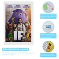 thumbnail image 3 of IF de John Krasinski Kits de Pintura de Diamantes para Adultos 5D DIY Diamond Art Kits Full Drill Diamond Dots para Regalo Decoración de Pared y Relajación Artes de Gemas 20*30cm, 3 of 6