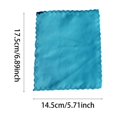 thumbnail image 4 of CY5O5ee 8PCS Cleaning Cloth, Soft Microfiber Clean Cloths for Eyeglasses, Phones,Laptops EasyTo Wash Reusable Random Color, 4 of 8