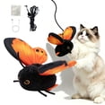 thumbnail image 2 of Interactive Automatic Cat Toy, Rechargeable Butterfly & Flying Bird Toy, Touch Activated for Indoor Cats and Kittens, 2 of 6