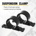 thumbnail image 3 of 50 Pack 1 Inch Pipe Supports Suspension Clamp Pipe Clamps Pex Clamps for Pex, Copper, CPVC, 3 of 6