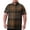 Brown, variant on Mens Antique Retro Plaid Button Shirt Big & Tall Short Sleeve Button Front Light Soft Breathable Outdoor Top Brown 2XL