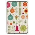 thumbnail image 3 of Mid Century Modern Christmas Floral Design Outdoor Picnic Blanket, Foldable Waterproof Beach Mat, Portable Beach Blanket for Beach Camping, Hiking, Family Concerts, 3 of 8