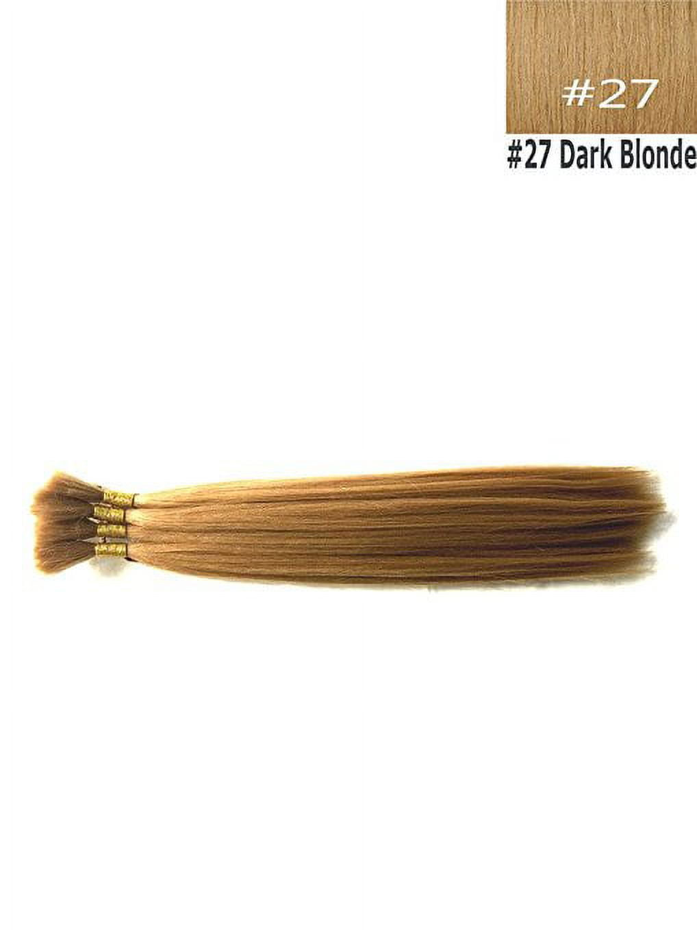 Yaki Bulk Braiding Hair, Human Hair Blend, Braids Hair Extensions for  Twists, Hot Selling, Length 18, 2 packs Color #33 