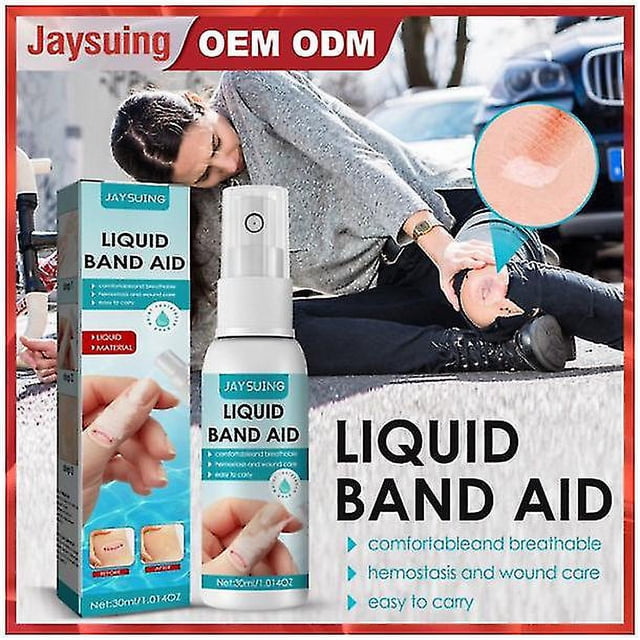 Nuevo Pegamento para la piel del cuerpo, adhesivo médico, curita líquida para heridas, vendaje líquido de primeros auxilios, resistente al agua, 30ml