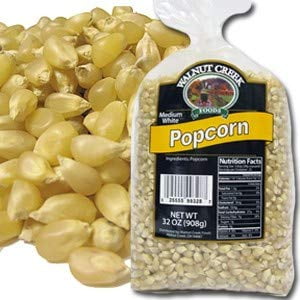 Walnut Creek Foods- POPCORN - UNPOPPED (WHITE MEDIUM HULLESS 2 lb ...