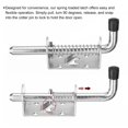 thumbnail image 3 of Unique Bargains Barrel Bolt Latch, 2 Pack 10x120mm - Stainless Steel Spring Loaded Gate Latch Pin for Door (Silver), 3 of 5