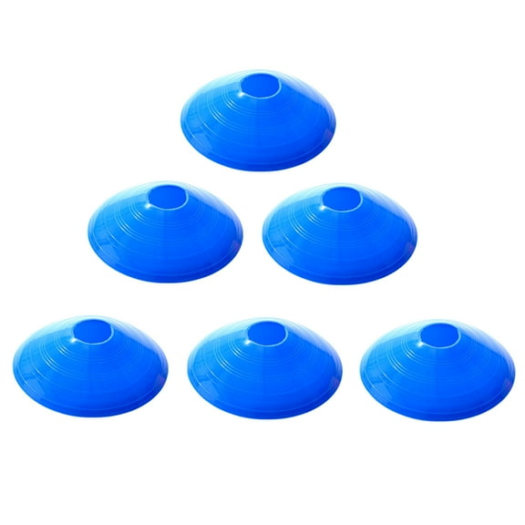 FONDOTIN Soccer Training Cones Blue 12Pack for Football Training Sessions for Fan Gear