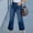 Blue, variant on Wide Leg Jeans for Women High Waisted Flare Jeans Cropped Denim Pants Stretchy Baggy with Patch Pockets Designer Wide Leg Pants for Women Jean's Posh Pantry Corduroys Women Woman Jean Pants