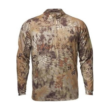 Kryptek Valhalla 2 Long Sleeve Zip Shirt - Men's, 3XL, Highlander