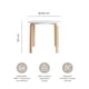 thumbnail image 4 of Juego de Mesa y Sillas Para Niños Sitte Relan Nórdico, 4 of 15