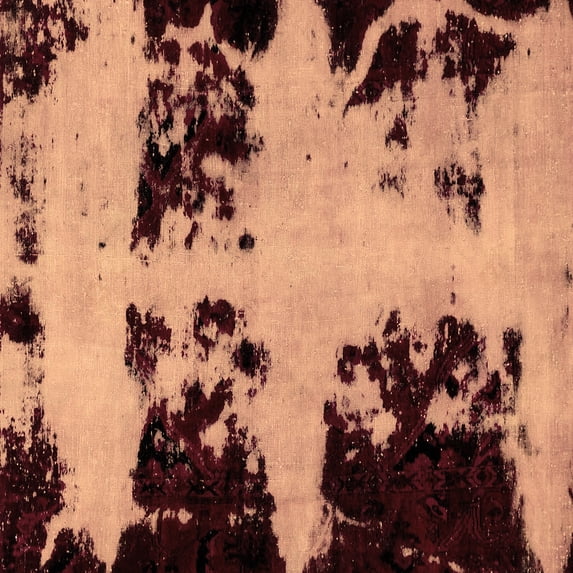 Ahgly Company Indoor Square Abstract Brown Modern Area Rugs, 8' Square