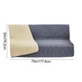 thumbnail image 3 of Housse de Canapé Imperméable pour Animaux, Coussin de Sofa Antidérapant, Couverture pour Animaux Lavable et Réversible pour Chiens et Chats, Protection des Meubles contre les Poils, les Égratignures et les Taches, 3 of 6