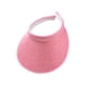 thumbnail image 2 of Minnieouse Sombreros para el sol Protección Clip-On Gorras Visera de lino Ajustable Grandes aleros Parte vacía Color sólido Regalo deportivo Sombreros rosa Minnieouse AP010232-04, 2 of 6