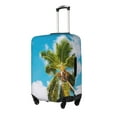thumbnail image 2 of PAYOHTO Highly Elastic Spandex Suitcase Cover Luggage Cover Small Fits 18 to 21 Inch Palm Trees on Tropical Beach, 2 of 8