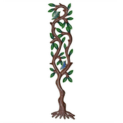 Painted Vine with Two Birds